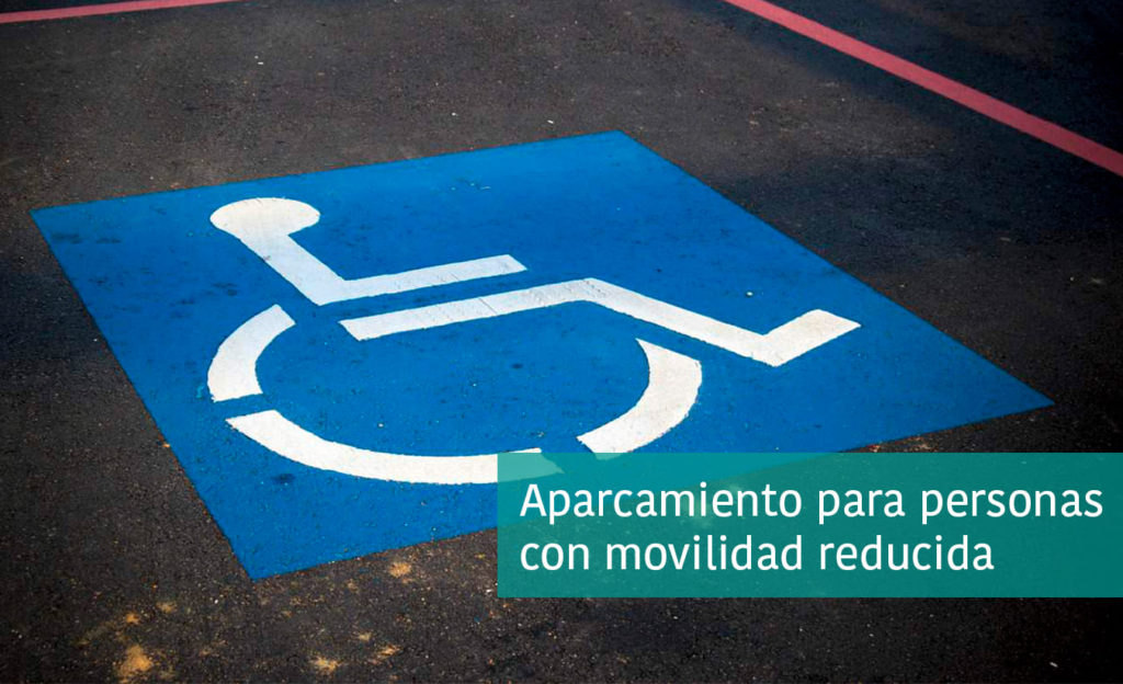 Aparcamiento para persona con movilidad reducida