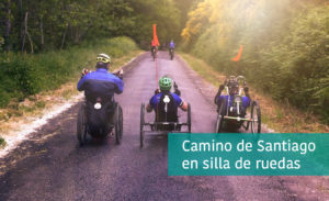 Camino de Santiago en silla de ruedas